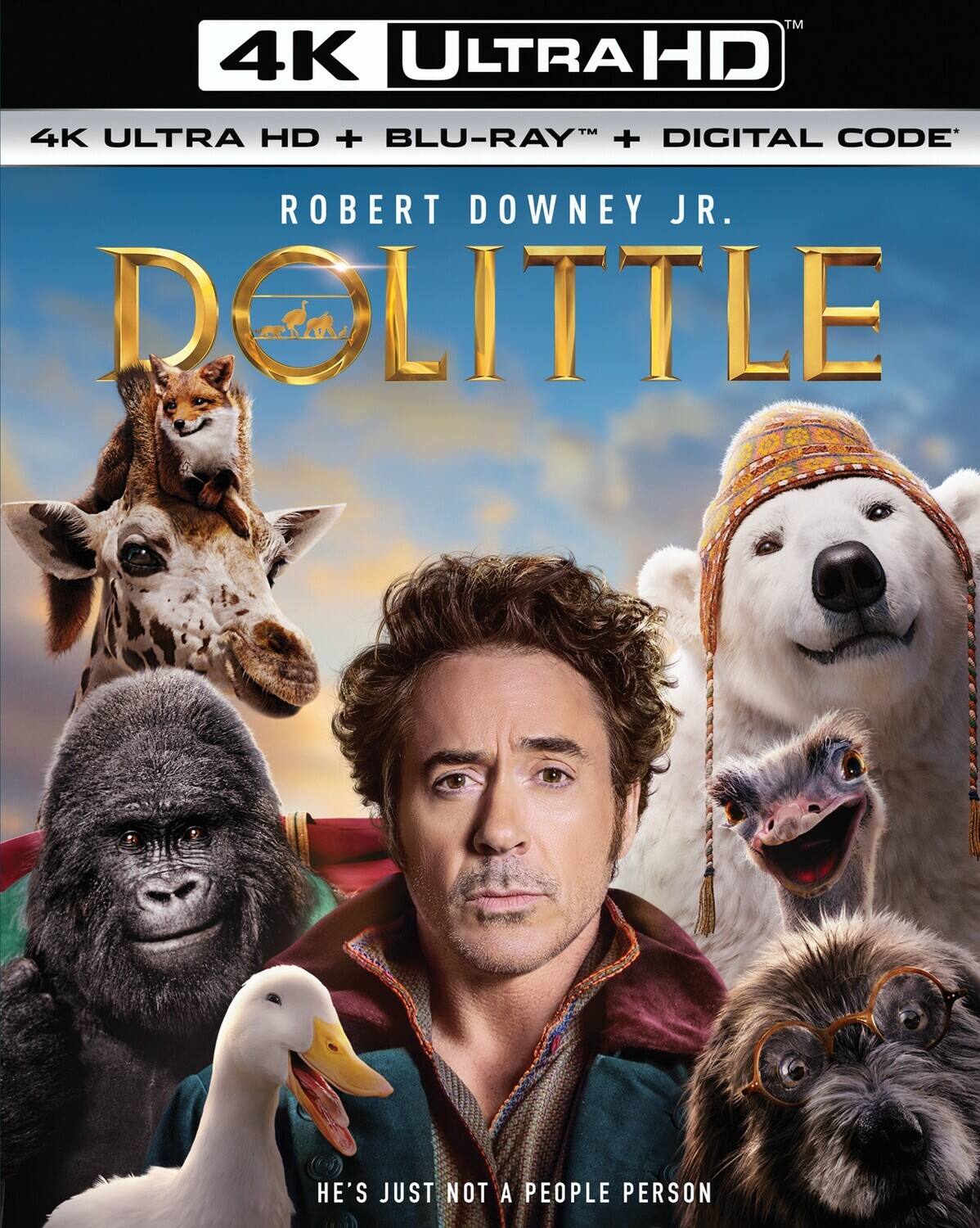 Dolittle   - 4K Blu-Ray [Standard] [4K Ultra HD Blu-ray]