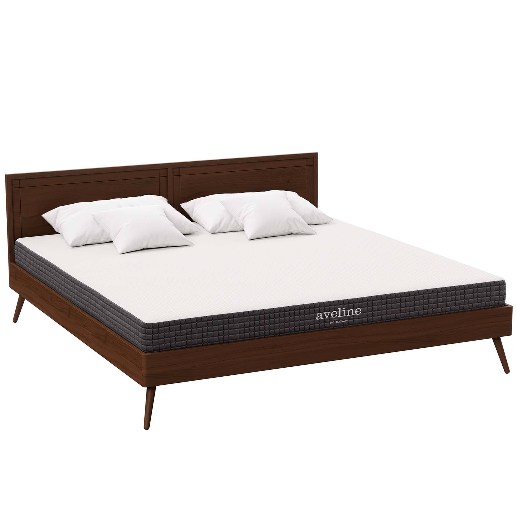 Alt View 5. Modway - Aveline 6" King Mattress by Modway - White.