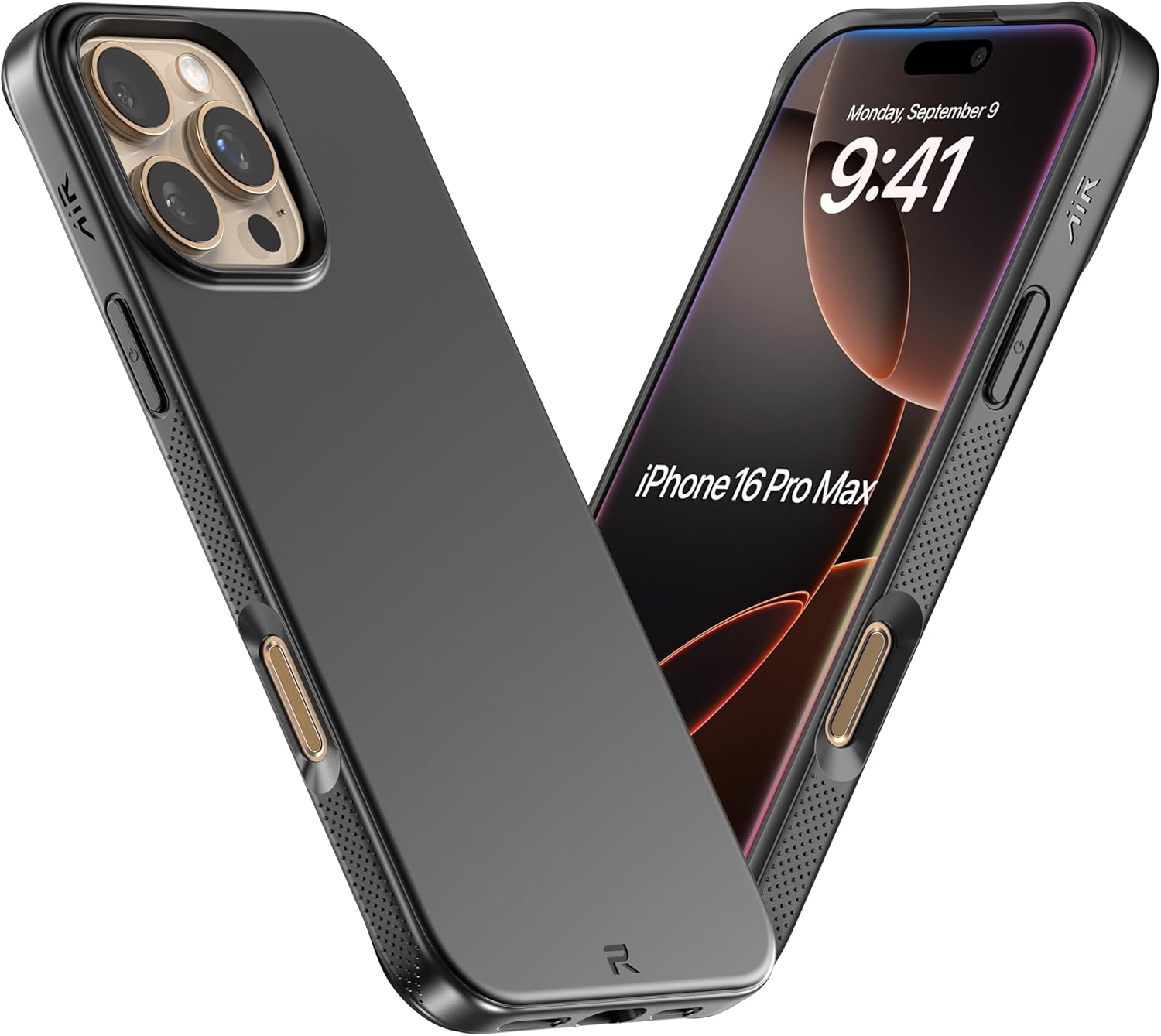 AIR  
Monday, September 9  
9:41  
iPhone 16 Pro Max