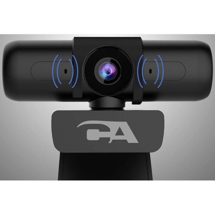 Alt View 1. Cyber Acoustics - 1080P 5MP SUPER HD WEB-CAM ZOOM CERT. DUAL OMNI DIRECT MICS.