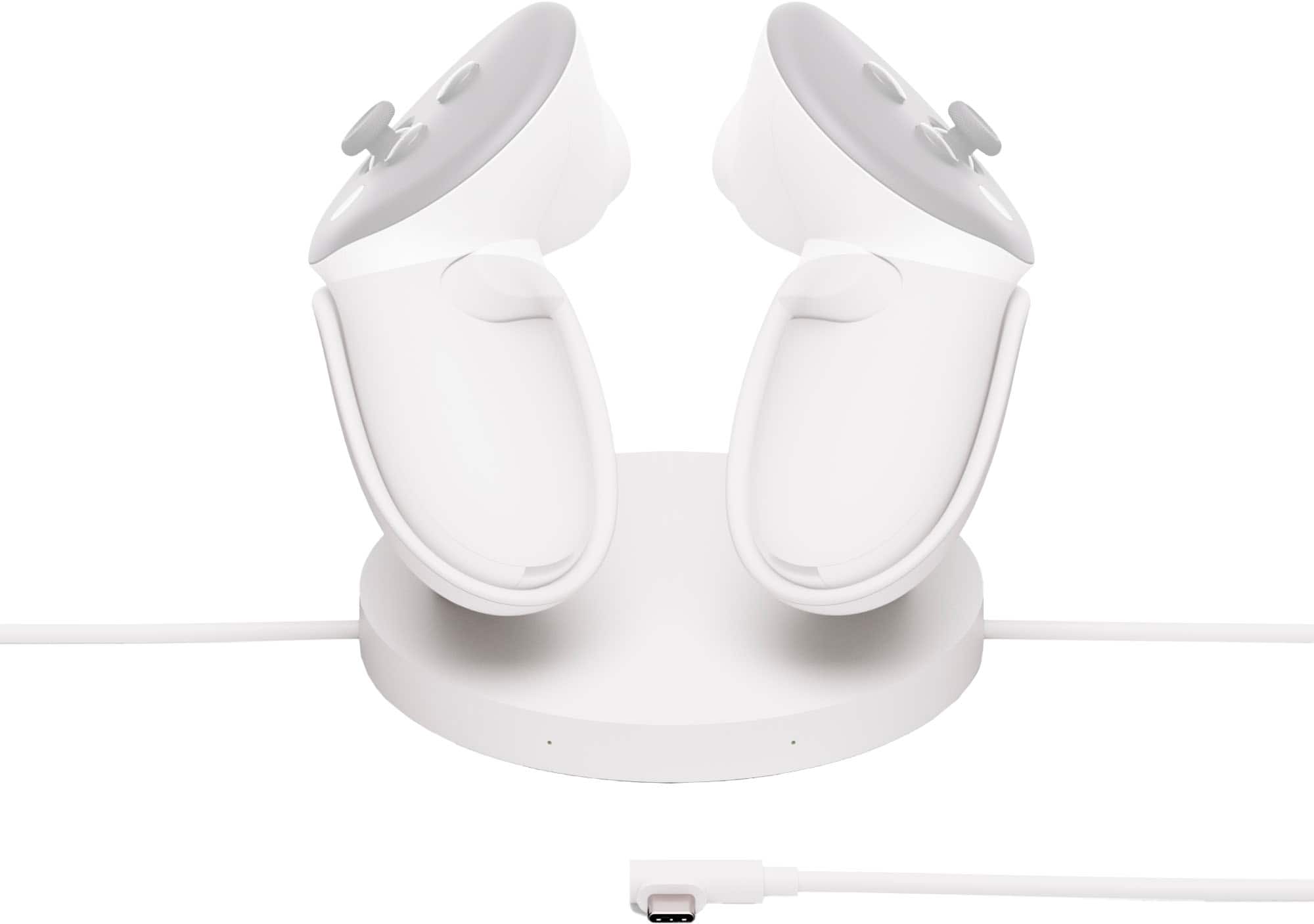 Quest Compact Charging Dock — Works with Meta Quest 3/3S — Extended Headset Charging Cable — Wireless Charging