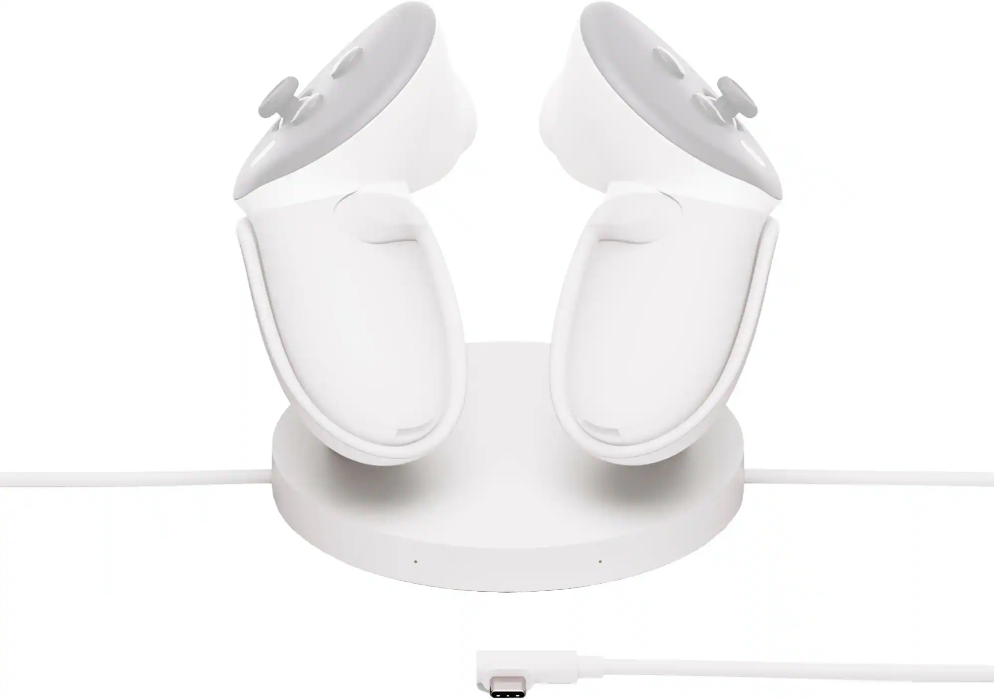 Quest Compact Charging Dock — Works with Meta Quest 3/3S — Extended Headset Charging Cable — Wireless Charging