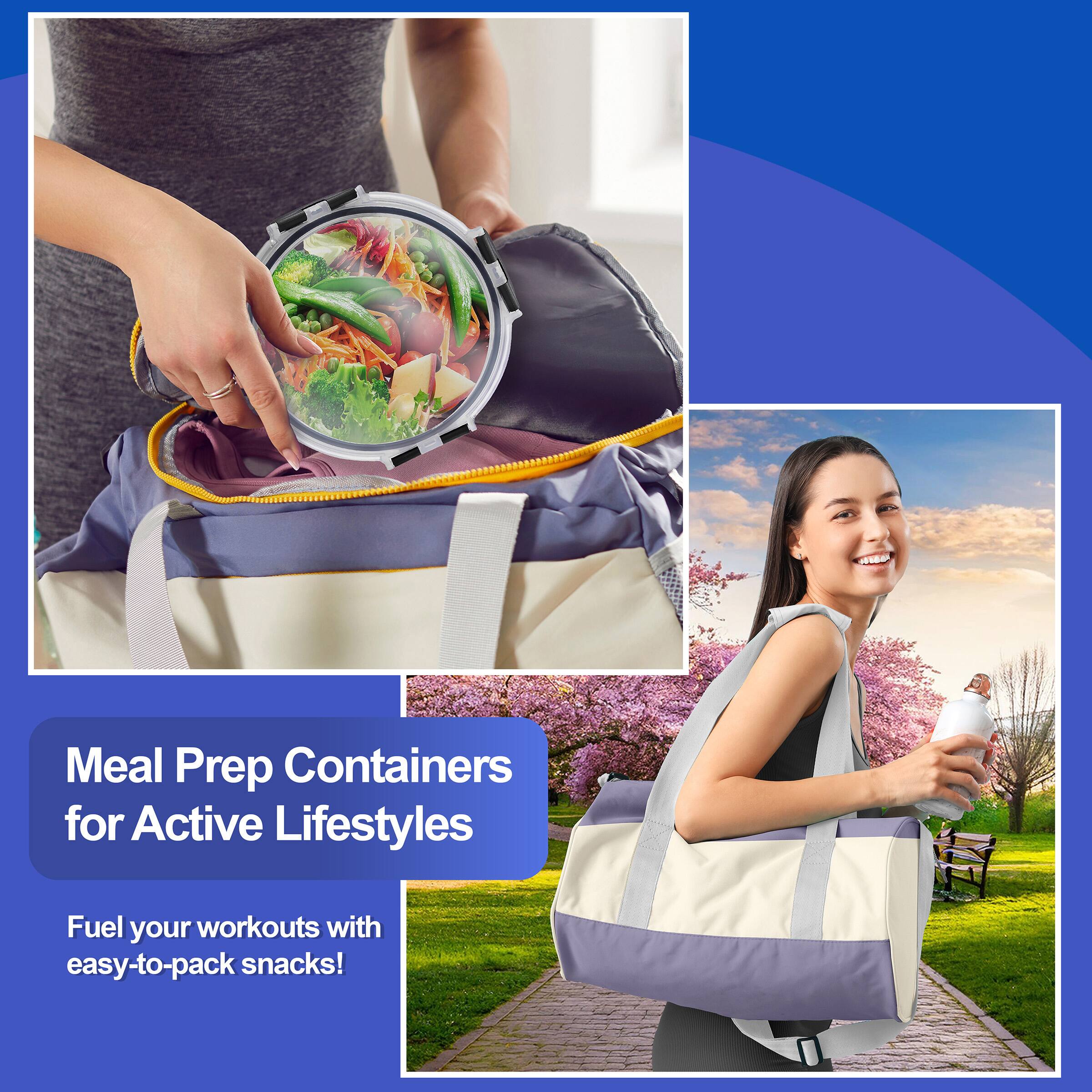 Meal Prep Containers for Active Lifestyles  
Fuel your workouts with easy-to-pack snacks!