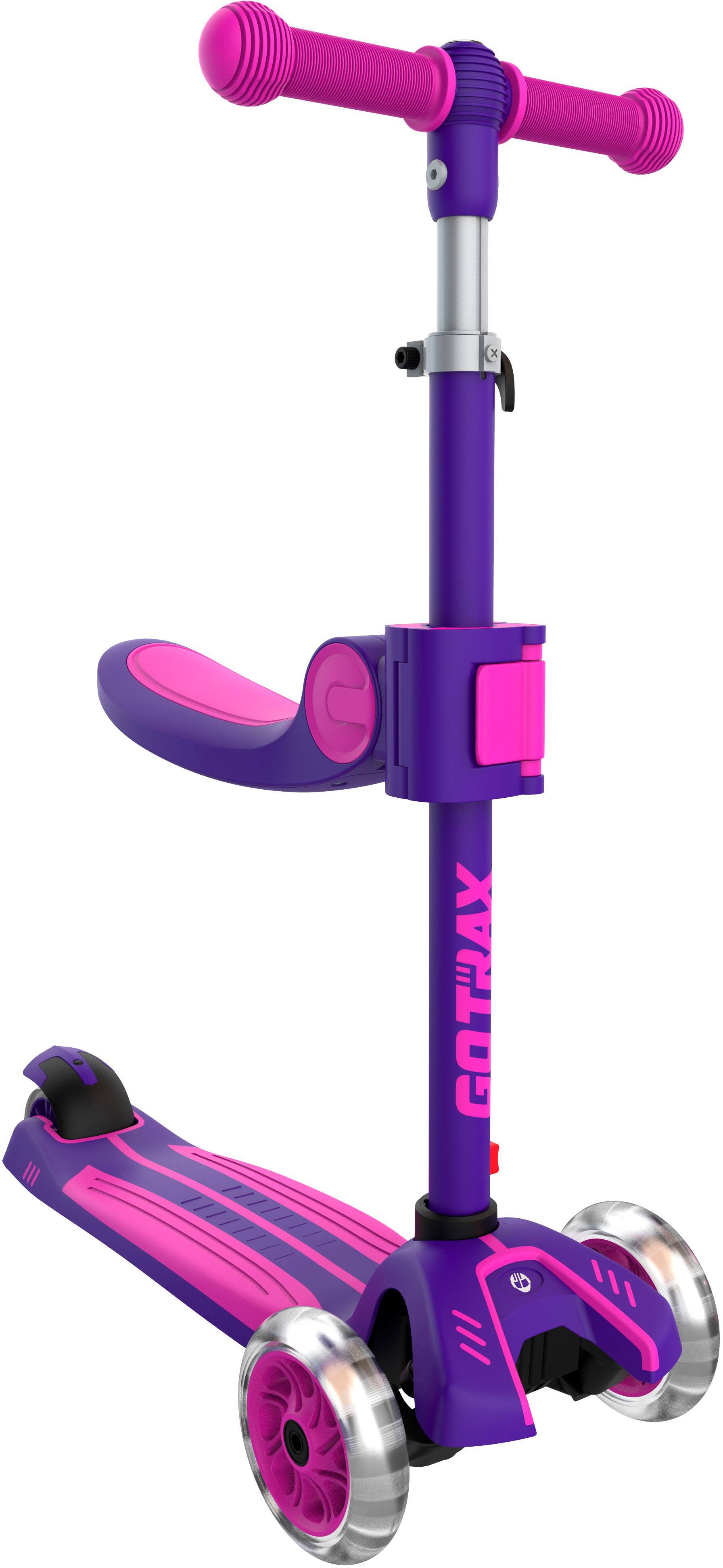 Alt View Zoom 13. GoTrax - LS1 Pro 3-Wheel Kick Scooter - Purple.