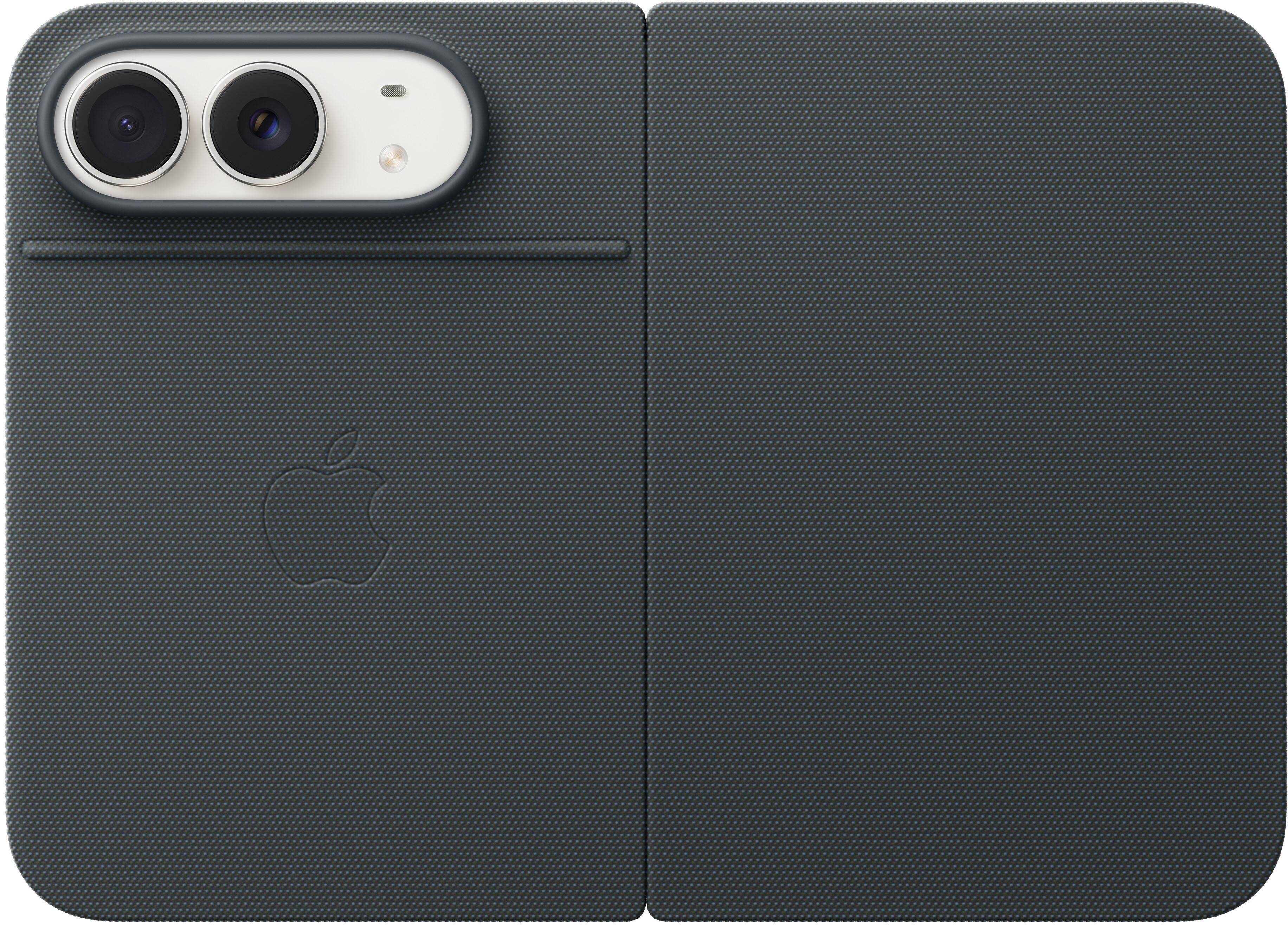 Alt View 2. Apple - iPhone Duo Folio with Kickstand (2026) - Navy Blue.