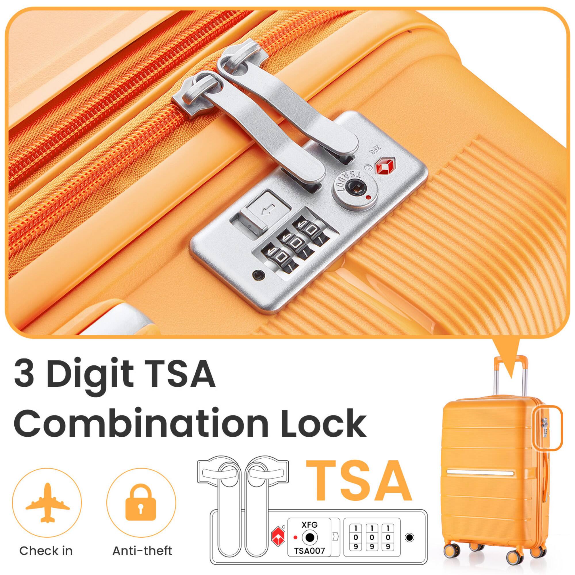 3 Digit TSA Combination Lock TSA

Check in  
Anti-theft

XFG  
TSA007