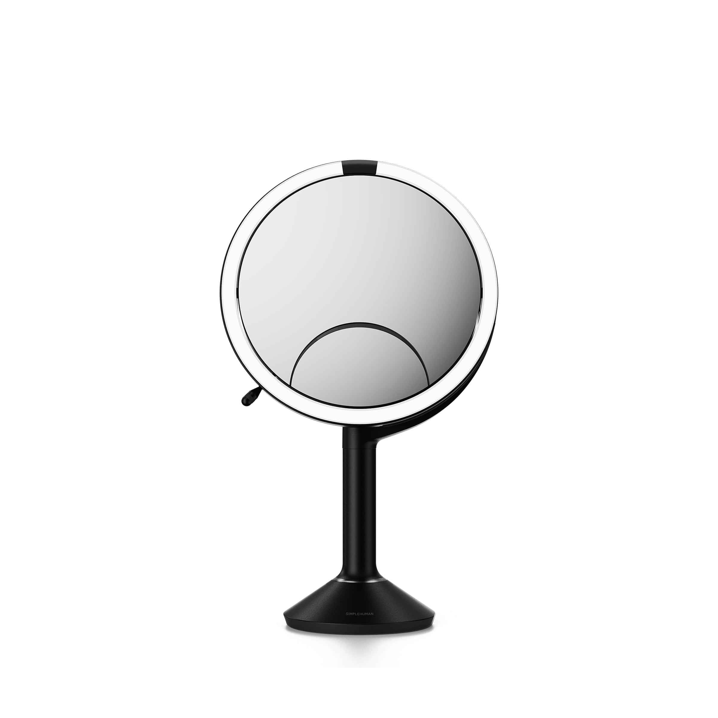 Front. simplehuman - sensor mirror trio - Matte Black.
