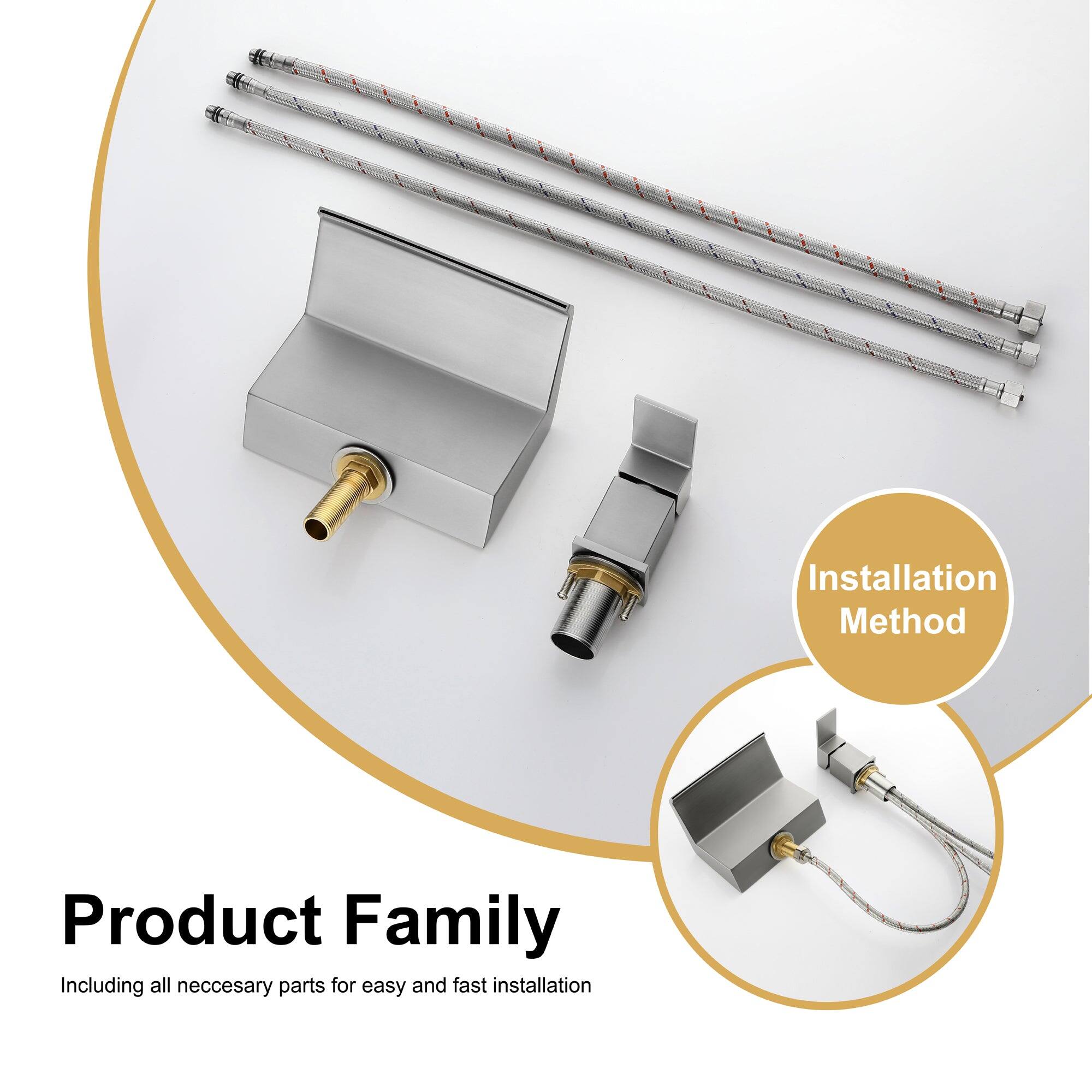 Installation Method

Product Family

Including all necessary parts for easy and fast installation