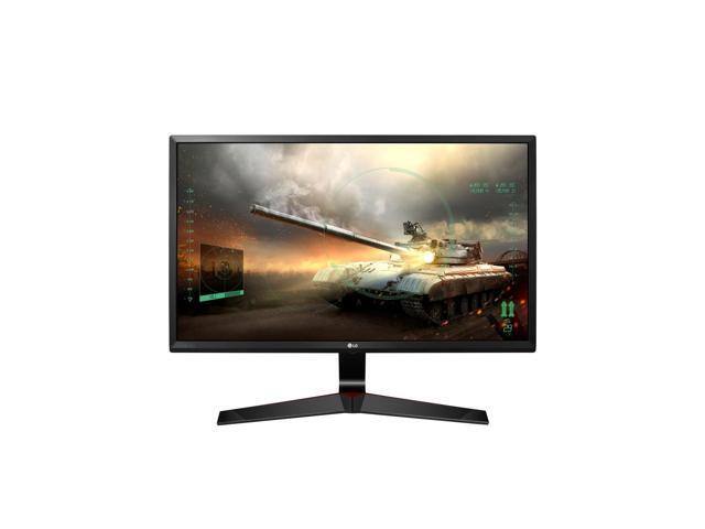 Alt View 1. LG - LG 27" Class Full HD IPS LED Gaming Monitor (27" Diagonal) Three Monitor Combo (3 Pack) - Black.