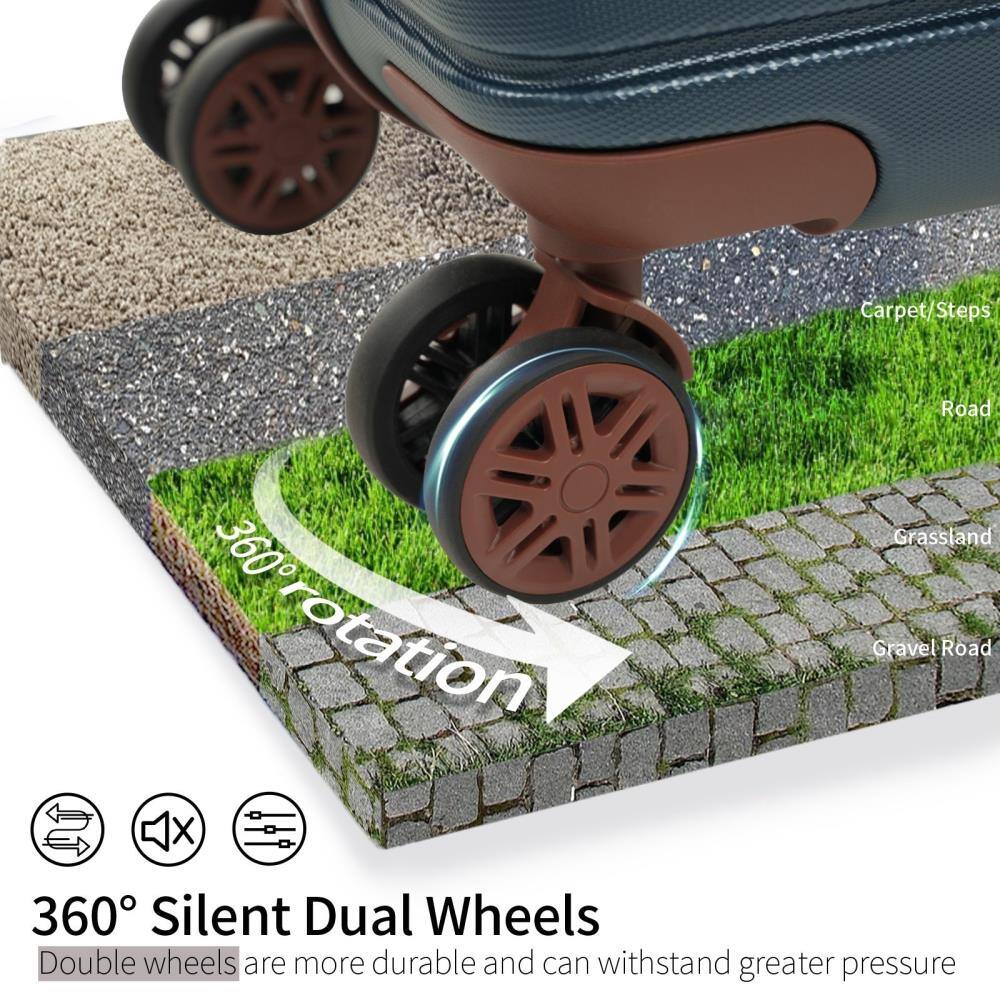 360° Silent Dual Wheels

Double wheels are more durable and can withstand greater pressure

Carpet/Steps | Road | Grassland | Gravel Road

360° rotation