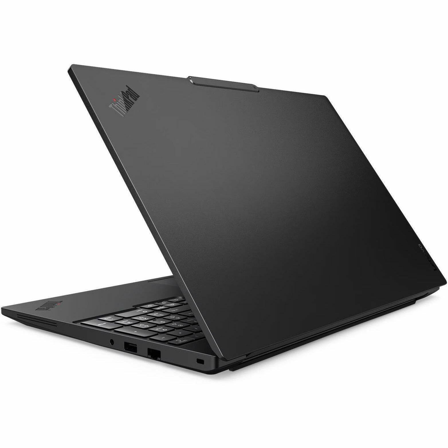 Alt View 5. Lenovo - Lenovo ThinkPad T16 Gen 5 22AN0011US 16" Touchscreen Notebook - WUXGA - 60 Hz - AMD Ryzen 7 PRO Ryzen PRO 200 Series 250 - Black.