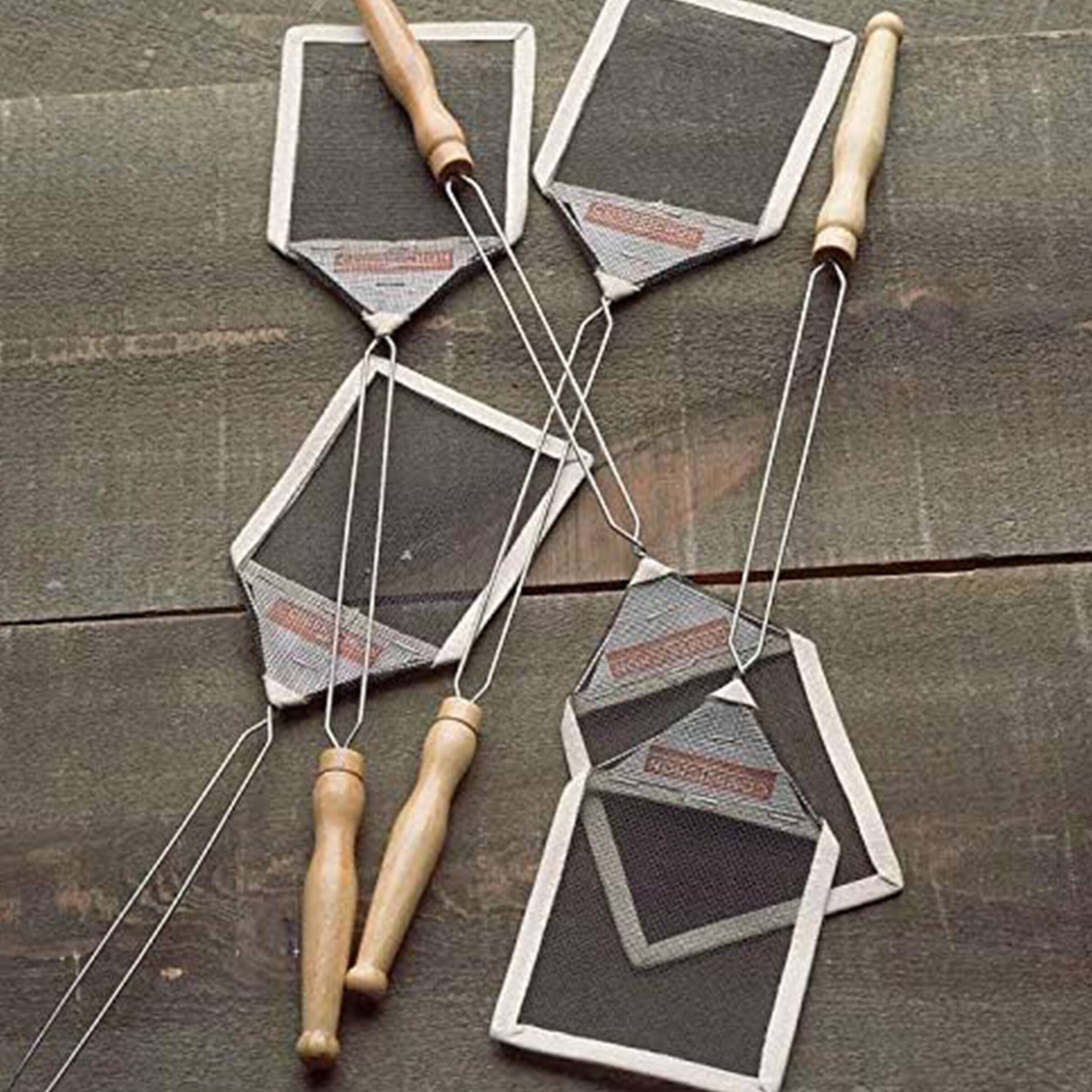 Alt View 3. Kings County Tools - 21-inch Fly Swatter 5-Pack - Black and White.