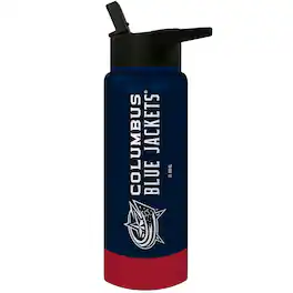 Great American Products - Columbus Blue Jackets 24oz. Thirst Hydration Water Bottle - Multicolor