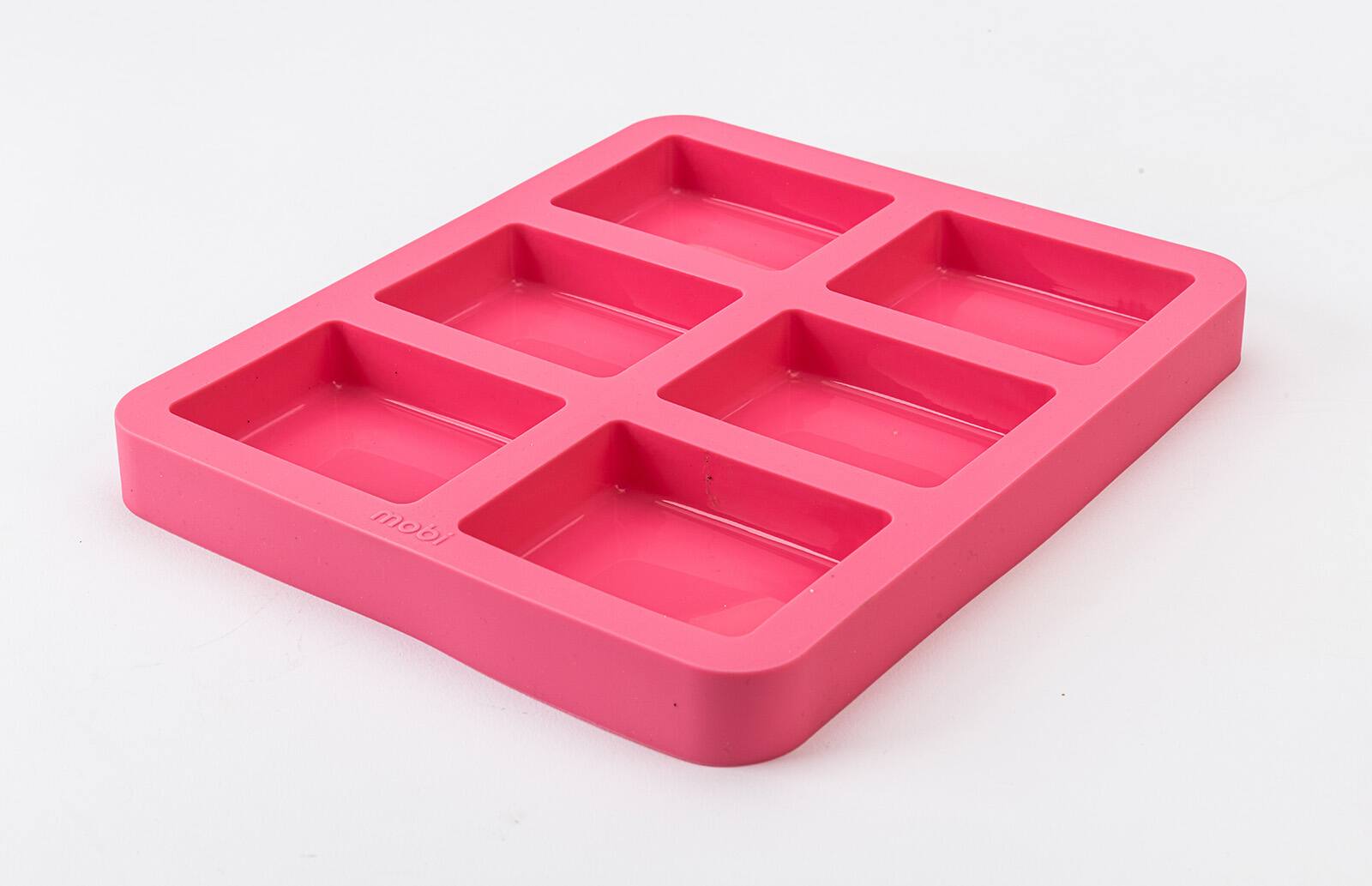 Alt View 1. MOBI - Silicone Ice Cream Sandwich Maker, Cow - Pink.