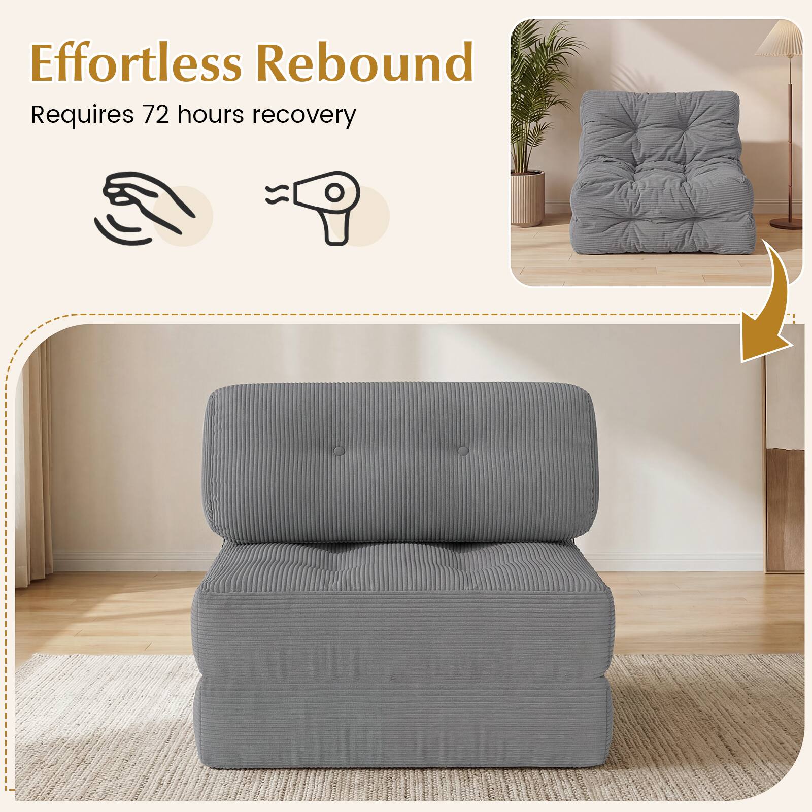 Effortless Rebound  
Requires 72 hours recovery