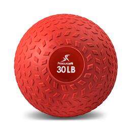 ProsourceFit - Tread Slam Ball, 30 lbs - Red