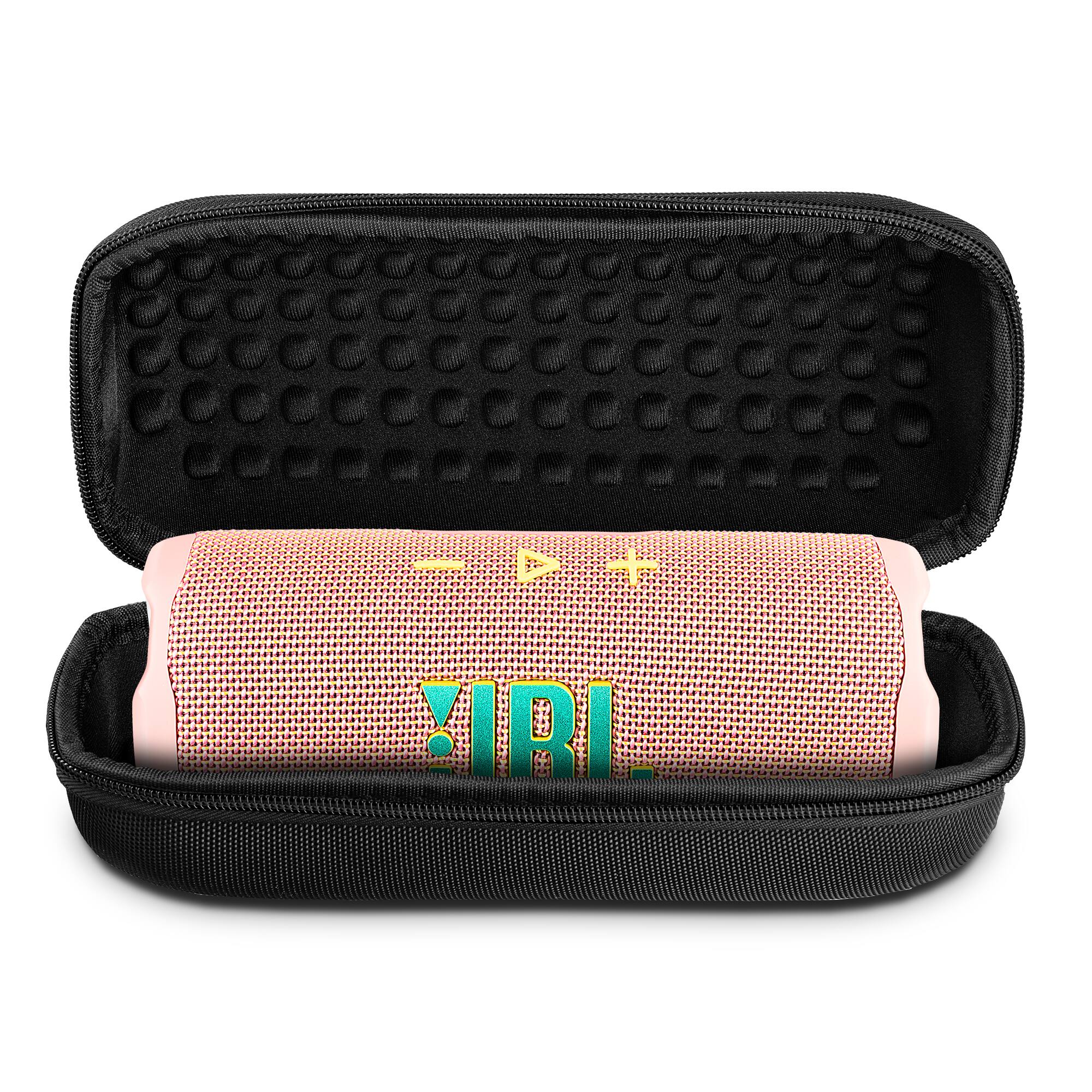 Alt View 1. JBL - JBL Flip 7 Portable Bluetooth Speaker (Pink), deep bass, IP68 waterproof, for home, Outdoors Bundle - Pink.