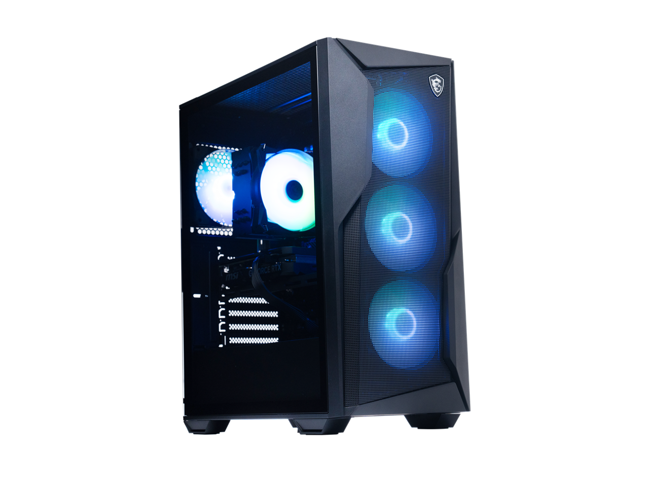 MSI - Codex R2 B14NVK5-604US i5-14400F 16GB DDR5 1TB SSD RTX 5050 Win 11 - Black