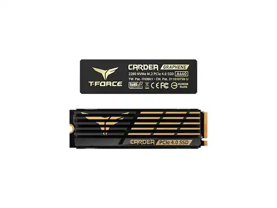 CARDEA GRAPHENE
2280 NVMe M.2 PCIe 4.0 SSD A440
TW. Pat. 1703921 CN. Pat. 211019739
TFORCE
ROHS COMPLIANT
CE FC
D33D08
RoHS
CARDEA PCIe 4.0 SSD