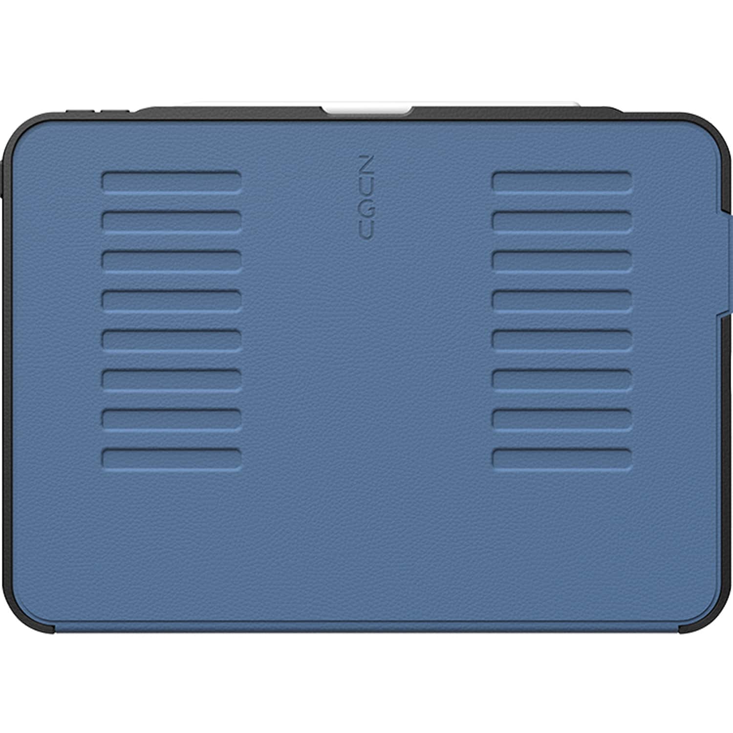 Front. ZUGU - Slim Protective Case for Apple iPad Pro 11-inch (M4/M5) - Slate Blue.