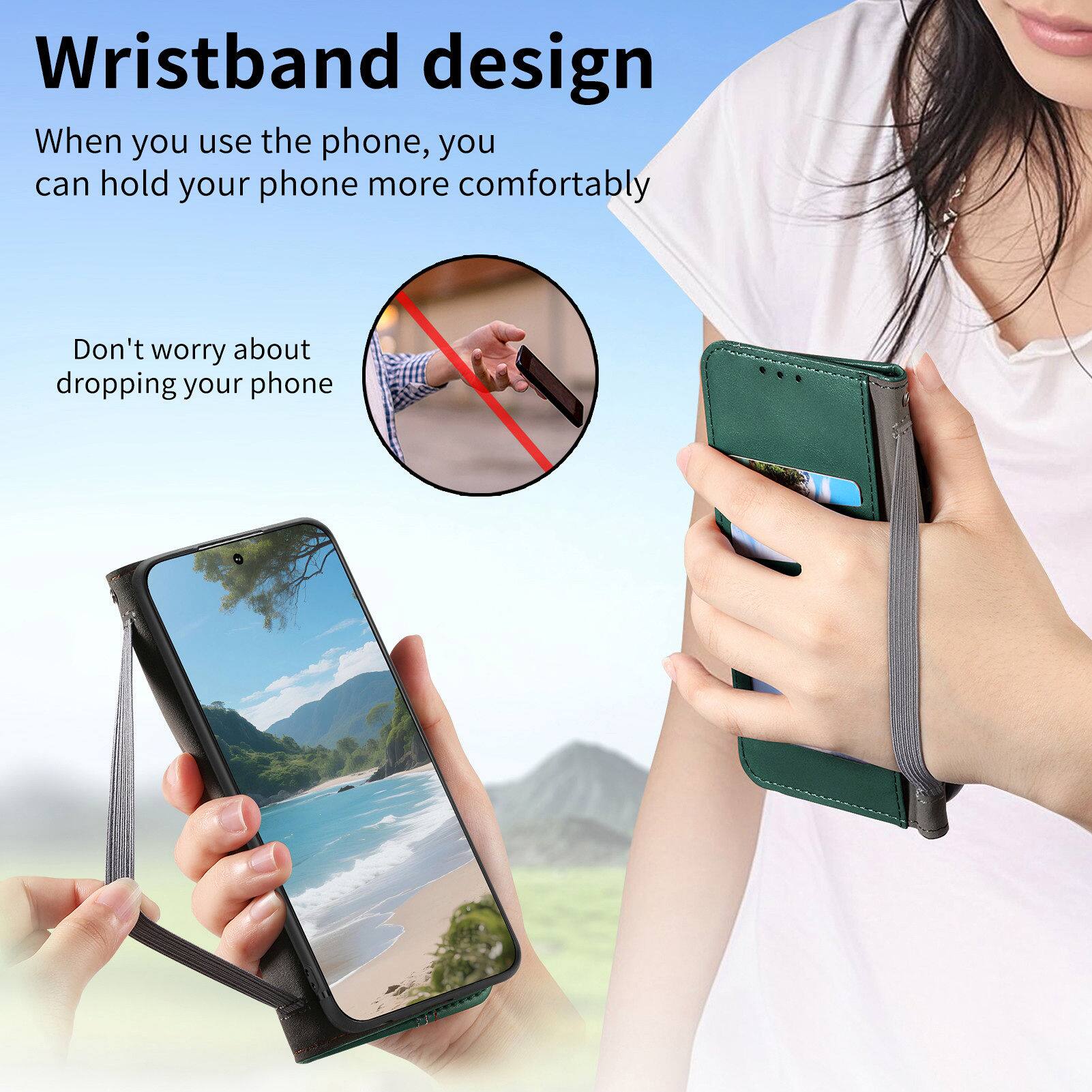 Wristband design

When you use the phone, you can hold your phone more comfortably

Don't worry about dropping your phone