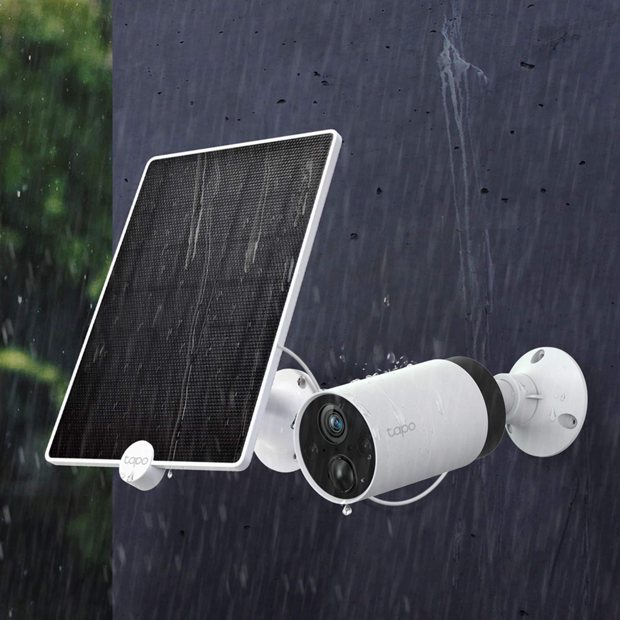 Alt View Zoom 17. TP-Link - Tapo Mountable Solar Panel for Tapo Home Security Cameras - White.