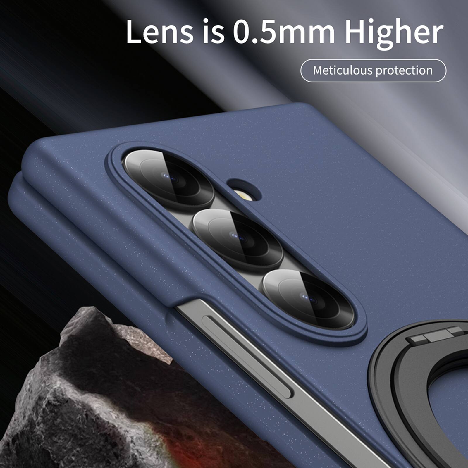 Lens is 0.5mm Higher  
Meticulous protection