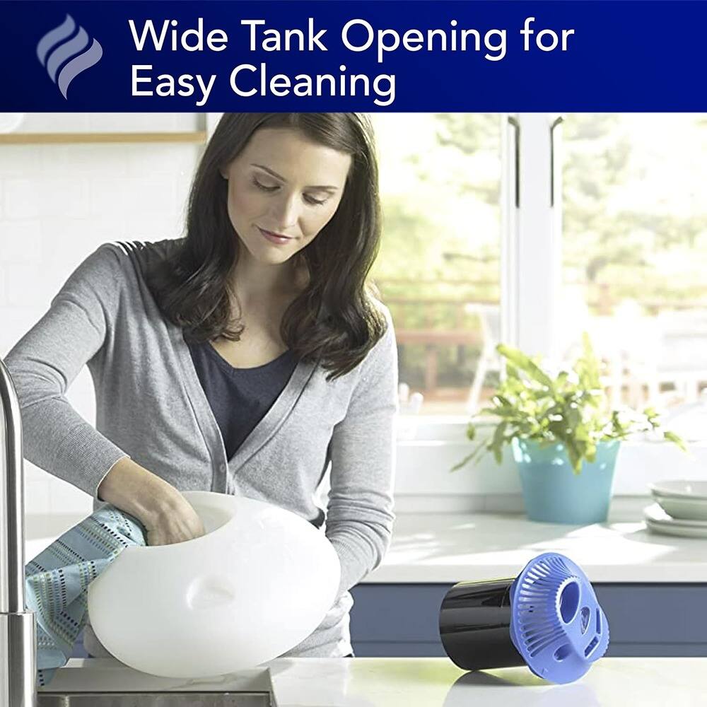 Wide Tank Opening for Easy Cleaning