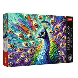 Trefl - Premium Plus Colorful Peacock 1000 Piece Puzzle