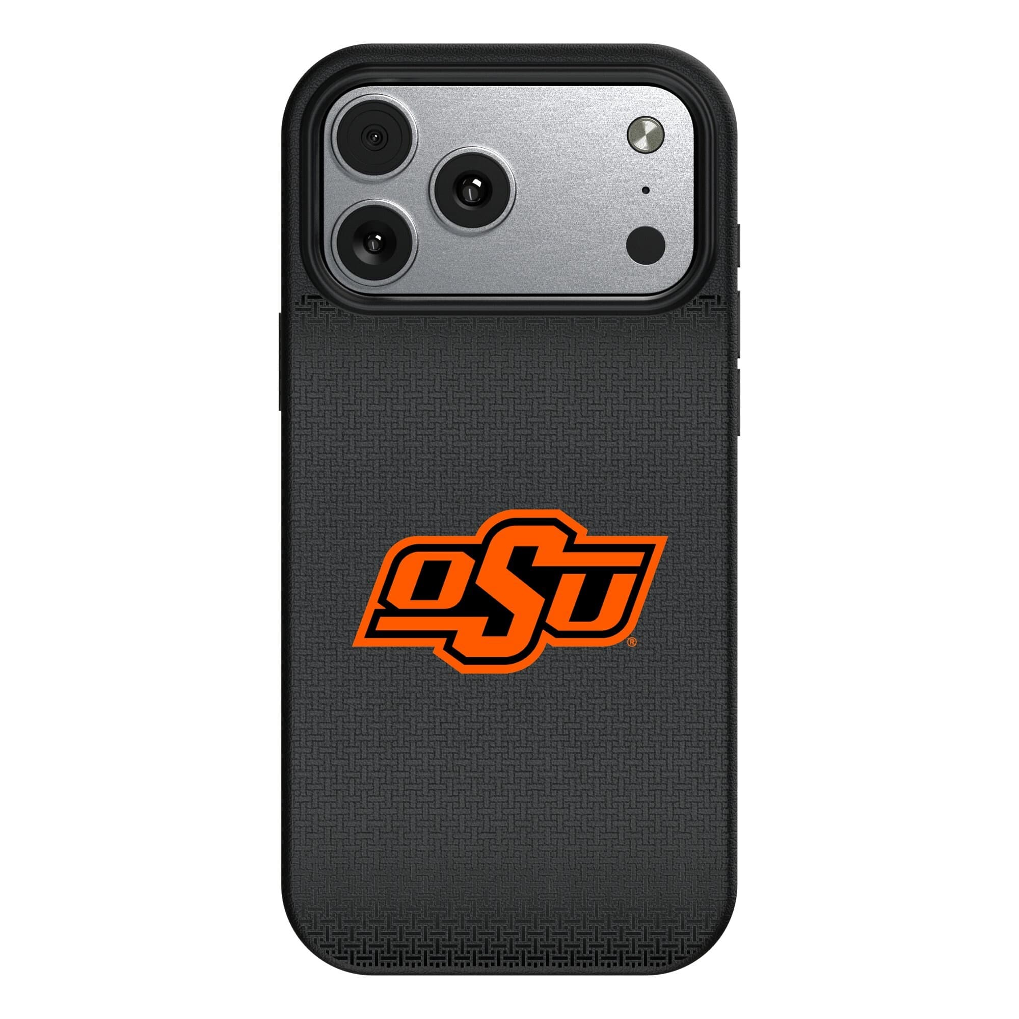 Keyscaper - NCAA - Oklahoma State Cowboys Linen Logo iPhone Magnetic Bump Case - 17 Pro - Black price history on PriceWatchPro