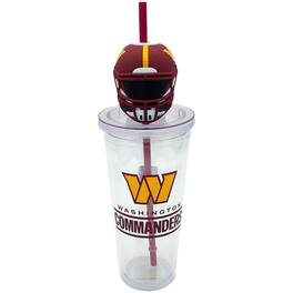 Pegasus - Washington Commanders Mascot Lid 24oz. Sipper Cup - Multicolor