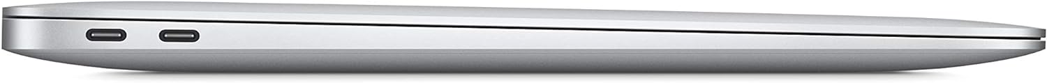 Back. Apple - Refurbished MacBook Air 13.3" (2020) M1 CPU @ 3.20GHz A2337 8GB RAM 128GB SSD - Silver.