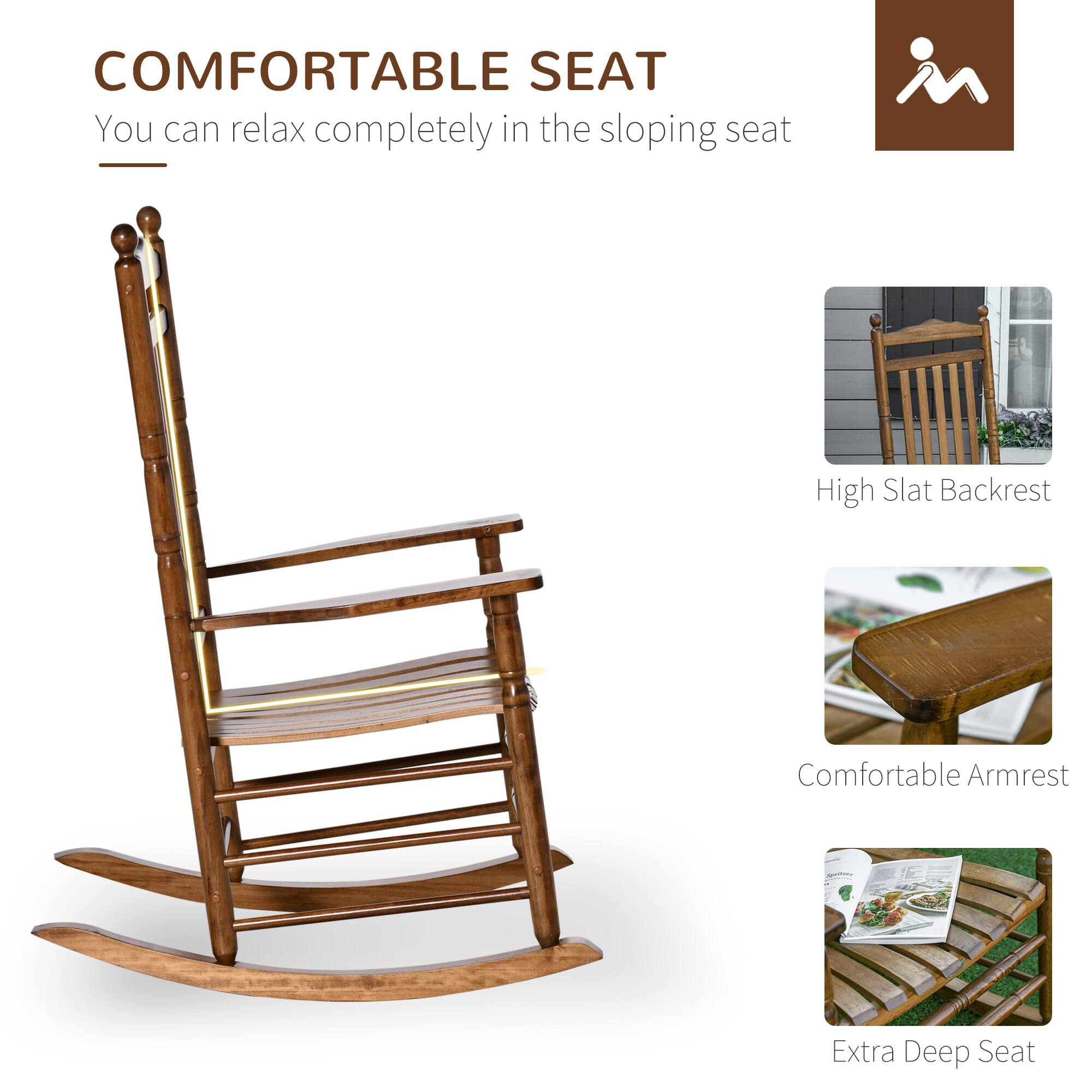 COMFORTABLE SEAT
You can relax completely in the sloping seat

High Slat Backrest
Comfortable Armrest
Extra Deep Seat