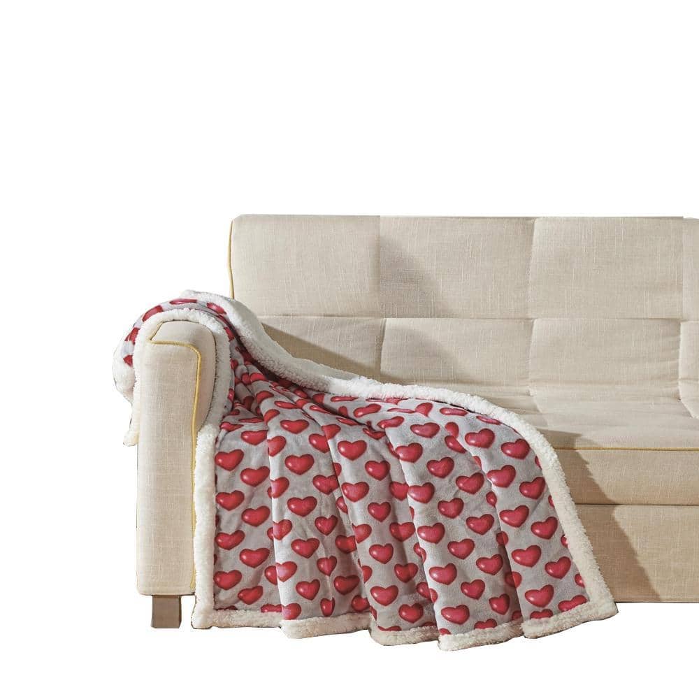 Noble House - Juliette Sloth Micro Plush Sherpa All Season Throw Blanket 50" x 60" Multicolor by Plazatex - Pink