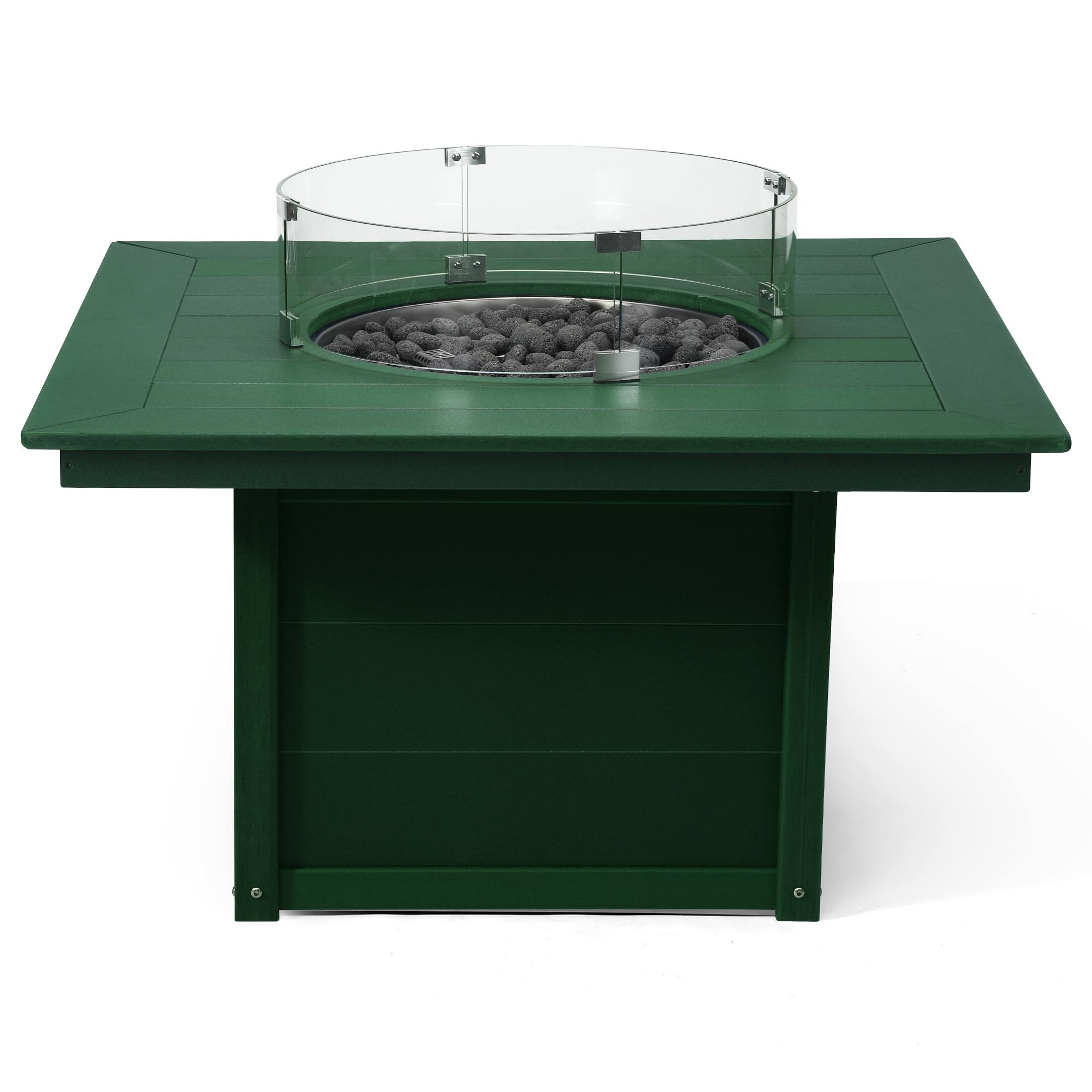 Back. WestinTrends - WestinTrends Helios 42" Modern Outdoor Patio Propane Square Fire Pit Table.