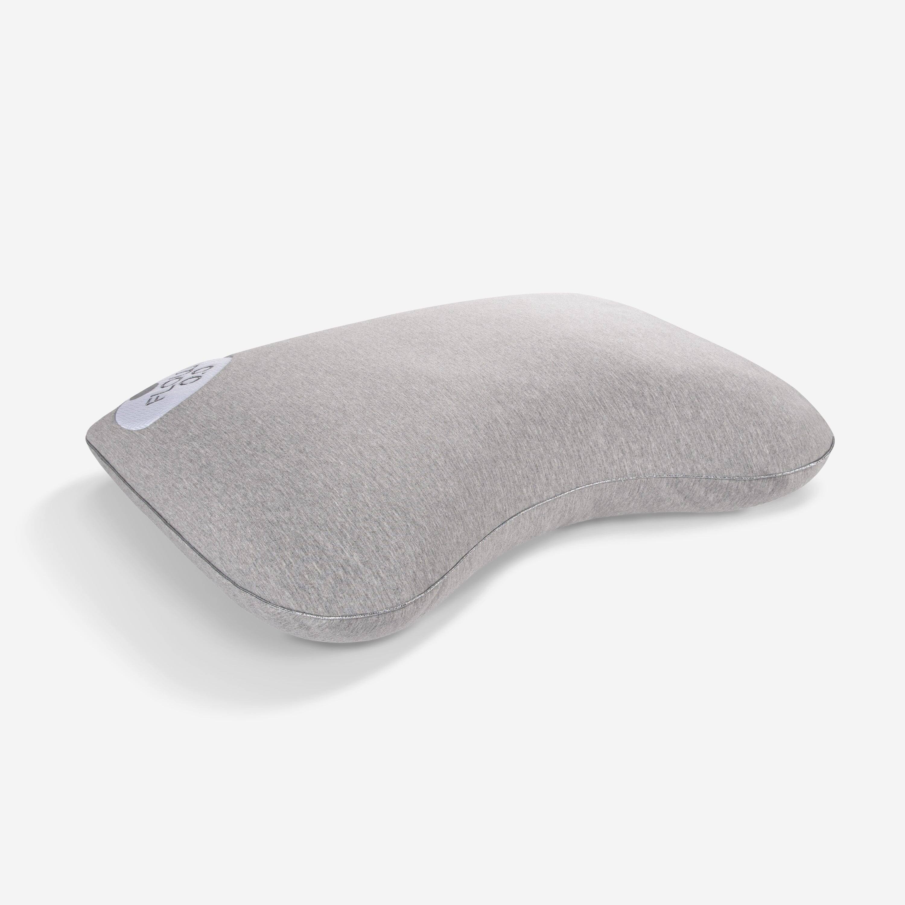 Alt View 3. Bedgear - Flow Cuddle Curve Performance® Pillow - White, Standard, 3.0 Loft - White.