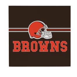 Evergreen Enterprises - Cleveland Browns 12" x 12" Wood Wall Sign - Multicolor