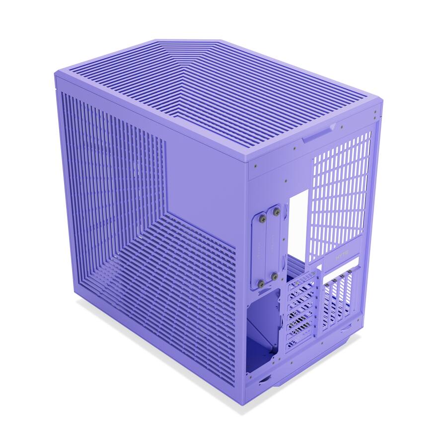 HYTE Y70 Mid Tower ATX Gaming PC Desktop Case with Riser Cable Purple ...