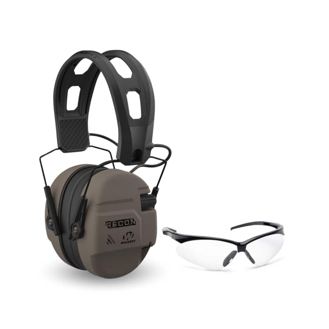 Walker’s - Walker's Recon Low Profile Flat Dark Earth Digital Electronic Muff Bundle - Tan price history on PriceWatchPro