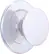 Alt View 3. PopSockets - PopTop Swappable Grip for Cell Phones, TOP ONLY, Compatible with Any PopSockets PopGrip Base - Iridescent White.