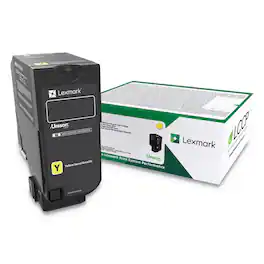 Lexmark - 74C0HYG 74C0HYG 12,000 Page-Yield High-Yield Toner - Yellow