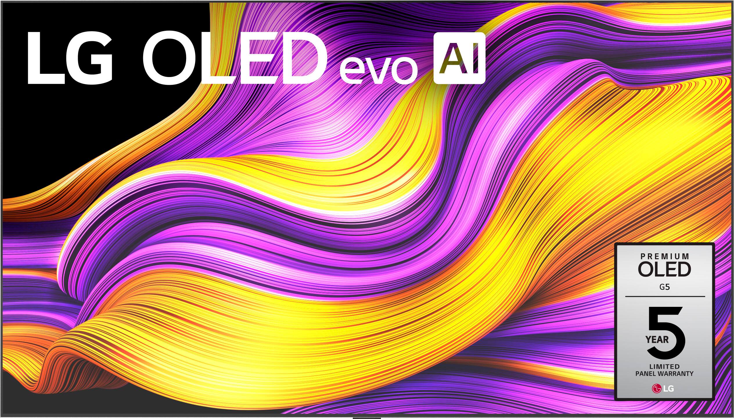 LG OLED evo AI Premium OLED G5 Year 5 Limited Panel Warranty