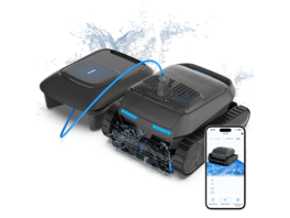 AiRROBO - All-In-1 Pool Cleaner + Surface Skimmer (Floor, Walls, Waterline and Surface Cleaning),150min Runtime