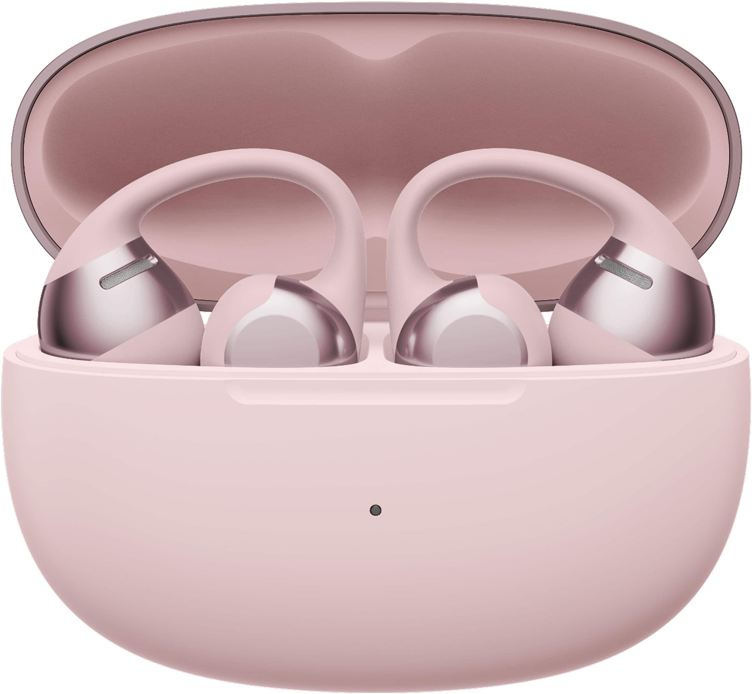 Back. Shokz - OpenDots ONE Open-Ear Clip-On True Wireless Bluetooth Earbuds - Pink.