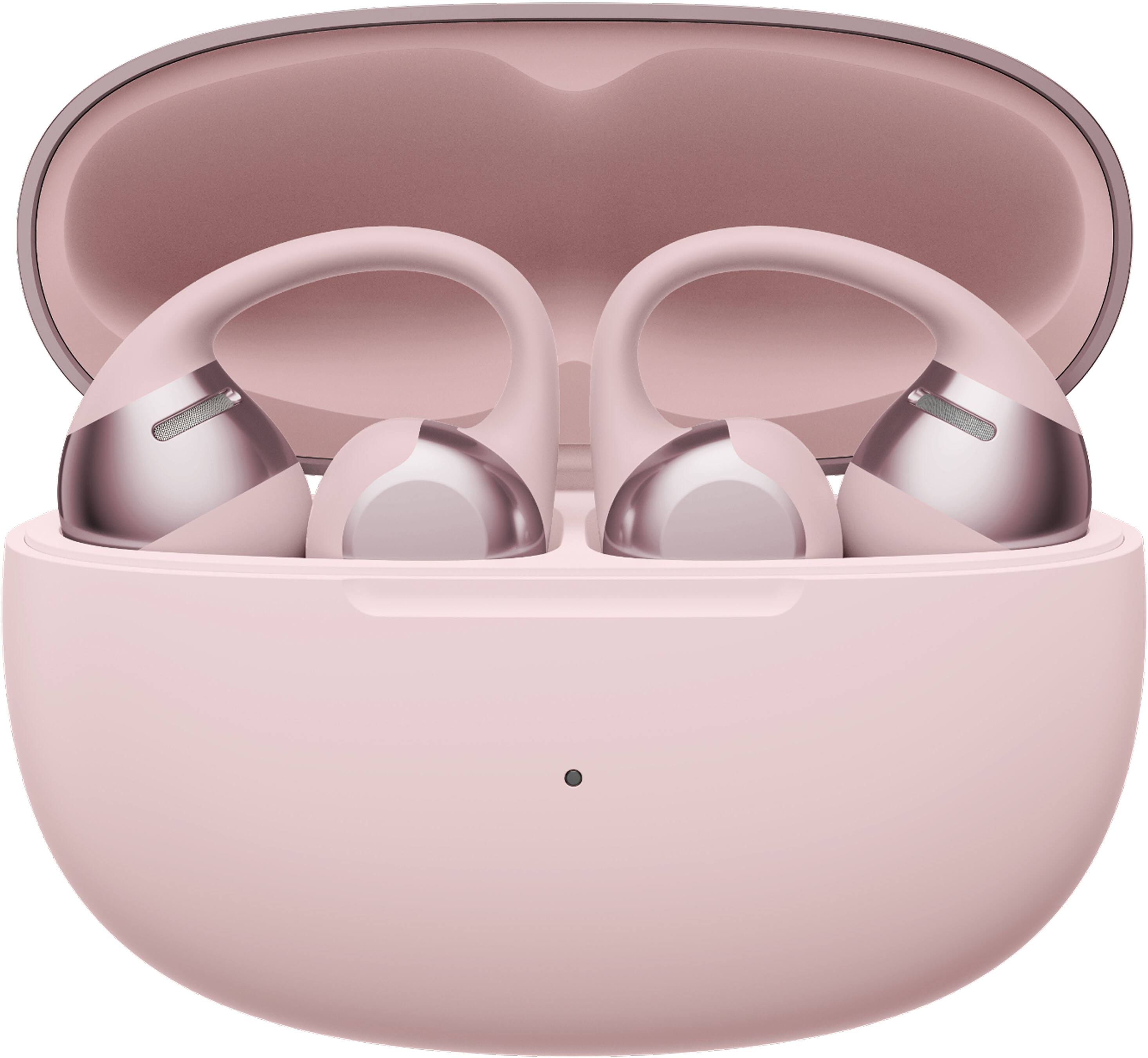 Back. Shokz - OpenDots ONE Open-Ear Clip-On True Wireless Bluetooth Earbuds - Pink.