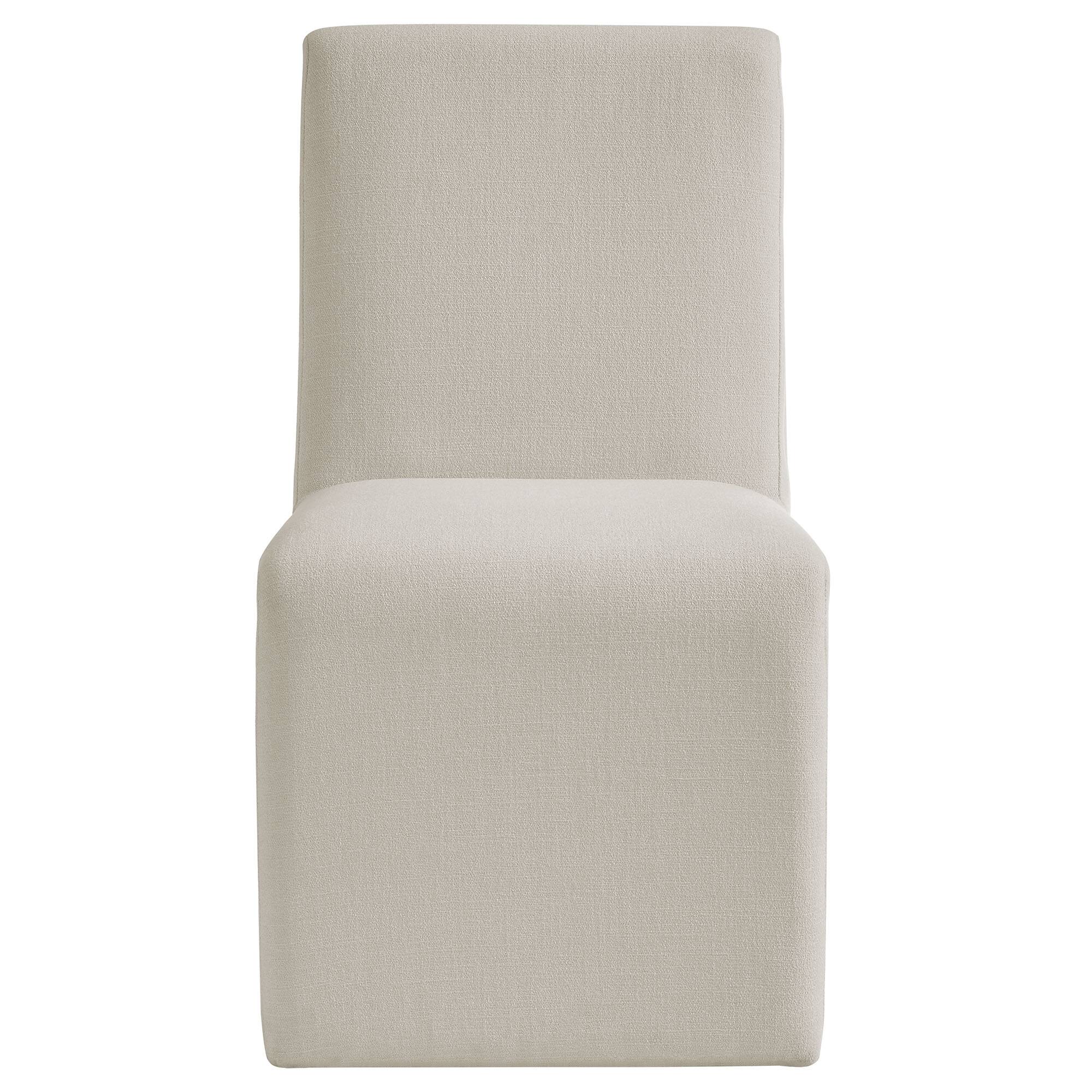 Alt View 2. Modway - Emory Fabric Upholstered Dining Side Chair by Modway - White.