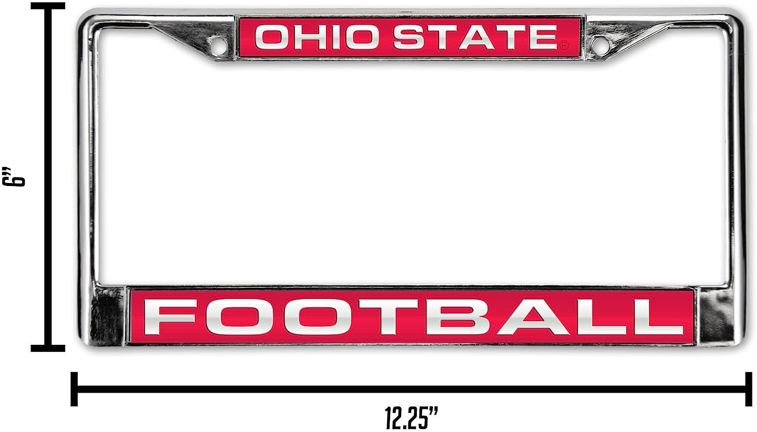 OHIO STATE  
FOOTBALL  

6"  
12.25"