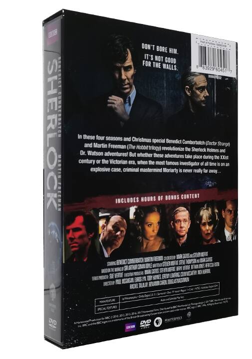 Angle. Sherlock: Complete Series 1-4 & the Abominable Bride (Gift Set) [DVD].