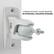 SCREWS INTO MOST STUDIO MONITOR OR OTHER WALL-MOUNTED SPEAKERS