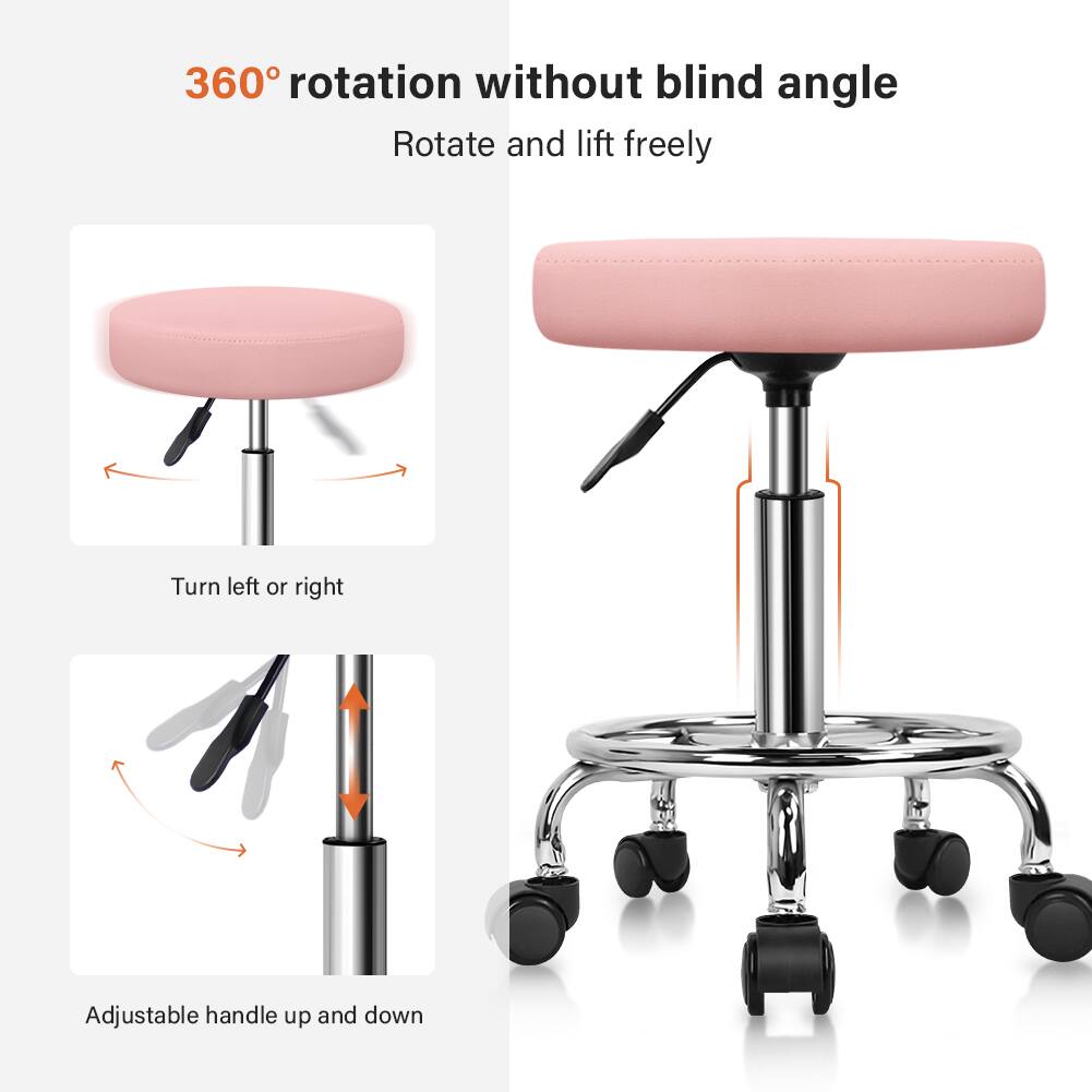 360° rotation without blind angle  
Rotate and lift freely  

Turn left or right  

Adjustable handle up and down
